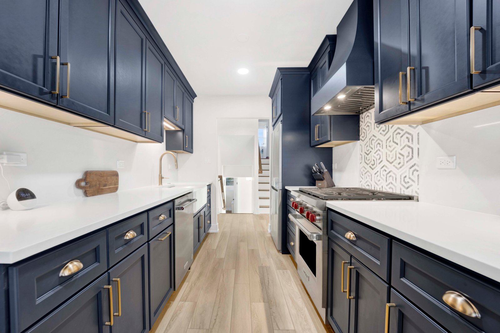 Built-in pantry cabinet system by Turn Key Designs